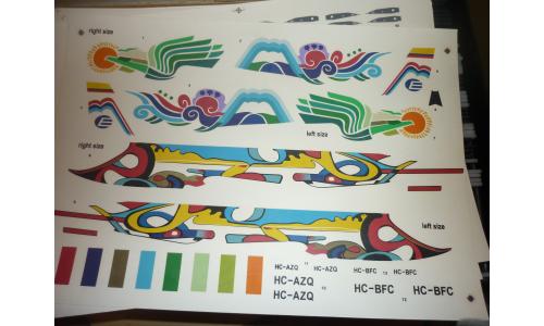 X38 Decalque Avi�o Desenhos